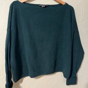 French Connection Deep Teal Crew Neck Sweater